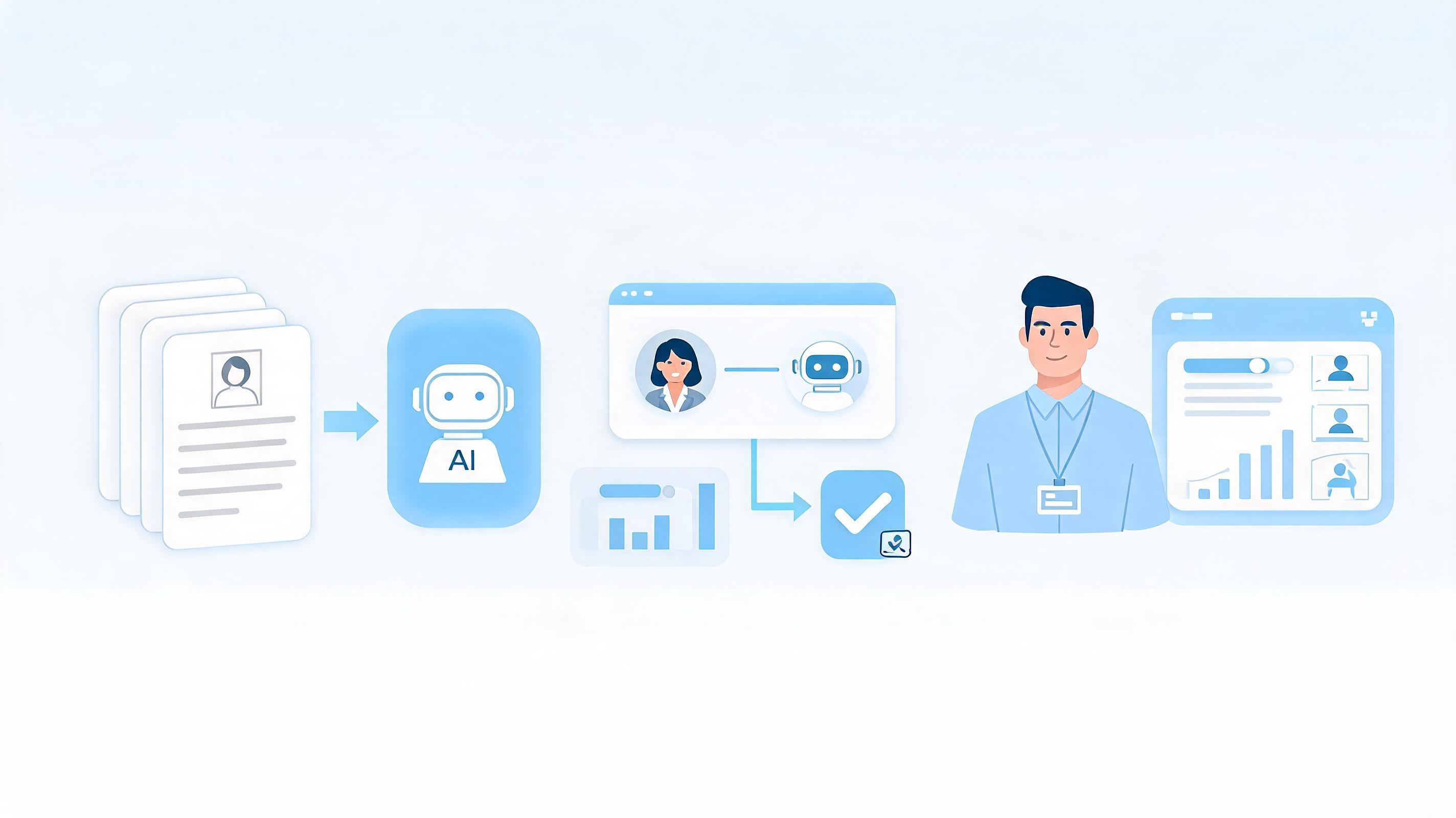 AI 招聘如何重塑企业用人效率:从简历筛选到入职的全链路智能化